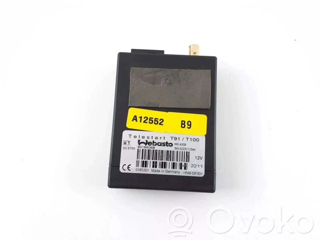Audi Q7 4L Auxiliary heating control unit/module 