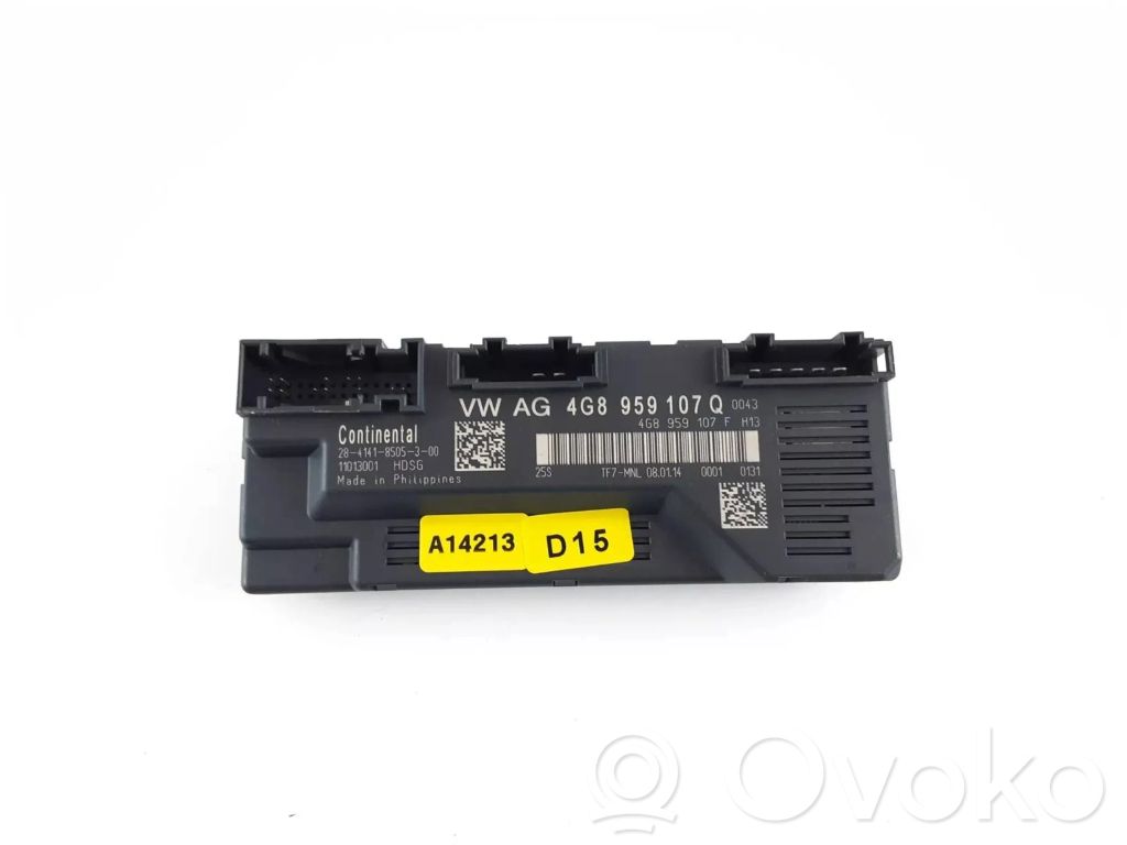 Audi A7 S7 4G Tailgate/trunk control unit/module 
