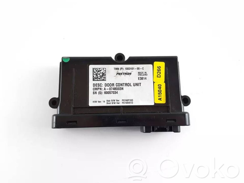 Tesla Model S Door control unit/module 