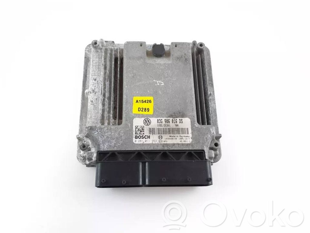 Skoda Octavia Mk2 (1Z) Engine control unit/module 