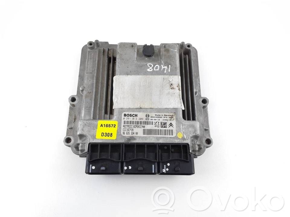 Peugeot 407 Engine control unit/module 