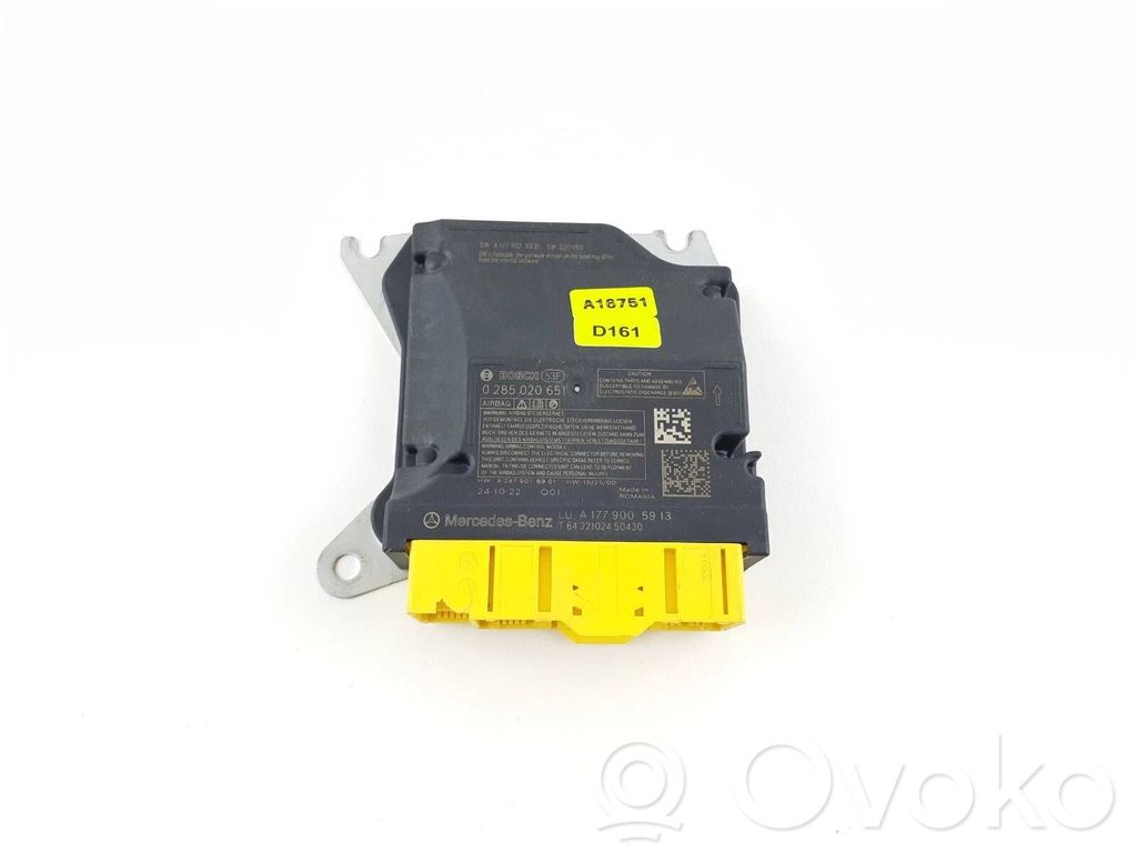 Mercedes-Benz EQB Airbag control unit/module 