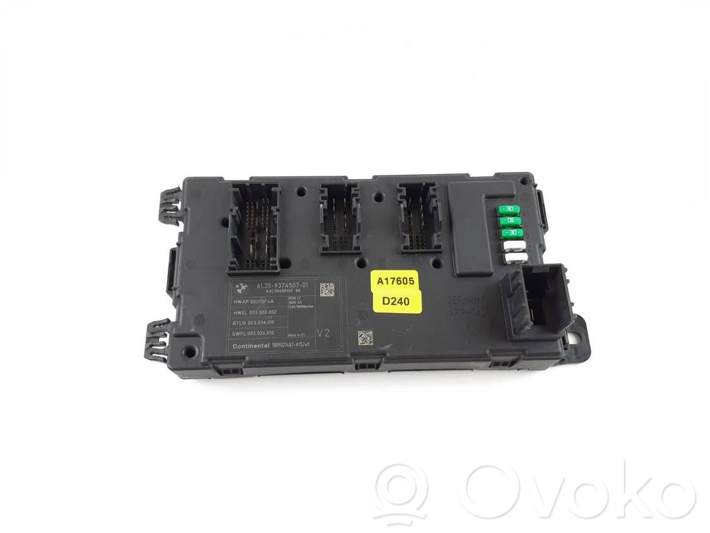 BMW 3 F30 F35 F31 Moduł / Sterownik komfortu 