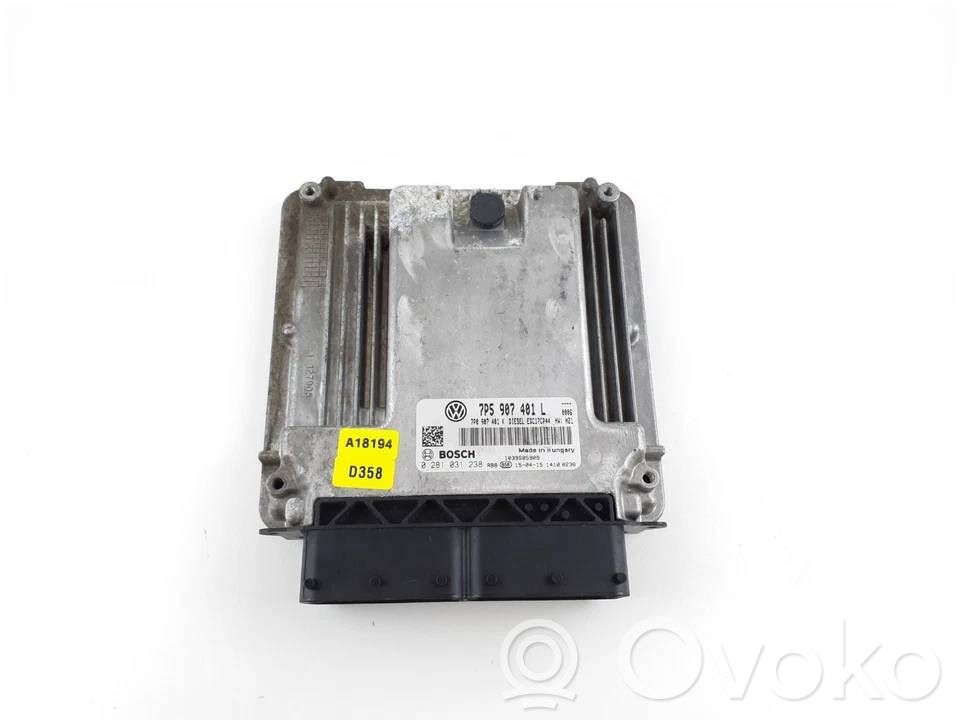 Porsche Cayenne (92A) Engine control unit/module 