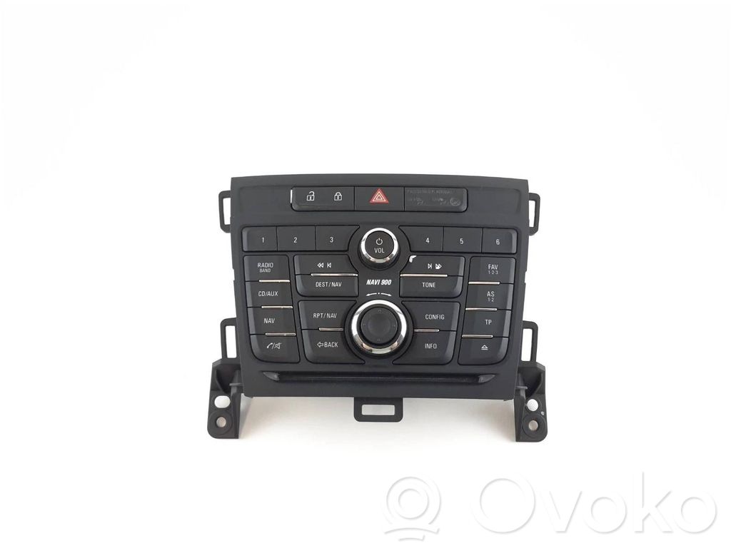 Opel Zafira C Head unit multimedia control 