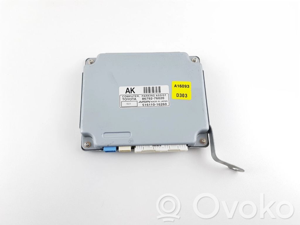Lexus CT 200H Unité de commande, module PDC aide au stationnement 