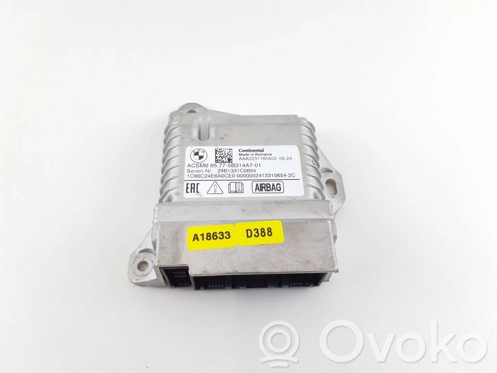 BMW iX Airbag control unit/module 