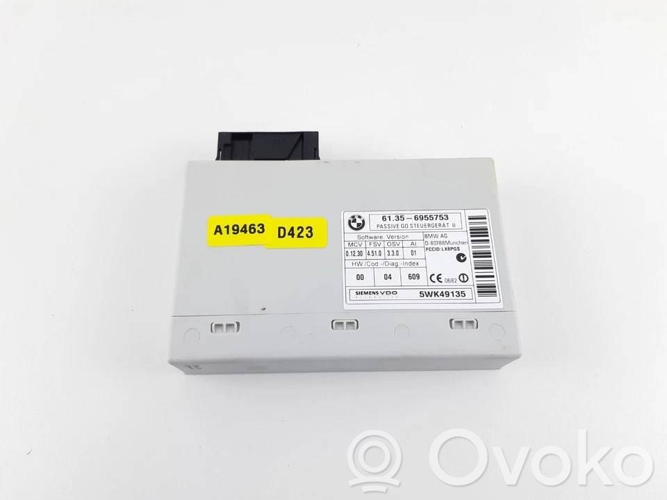 BMW 3 E90 E91 Keyless go vadības bloks 