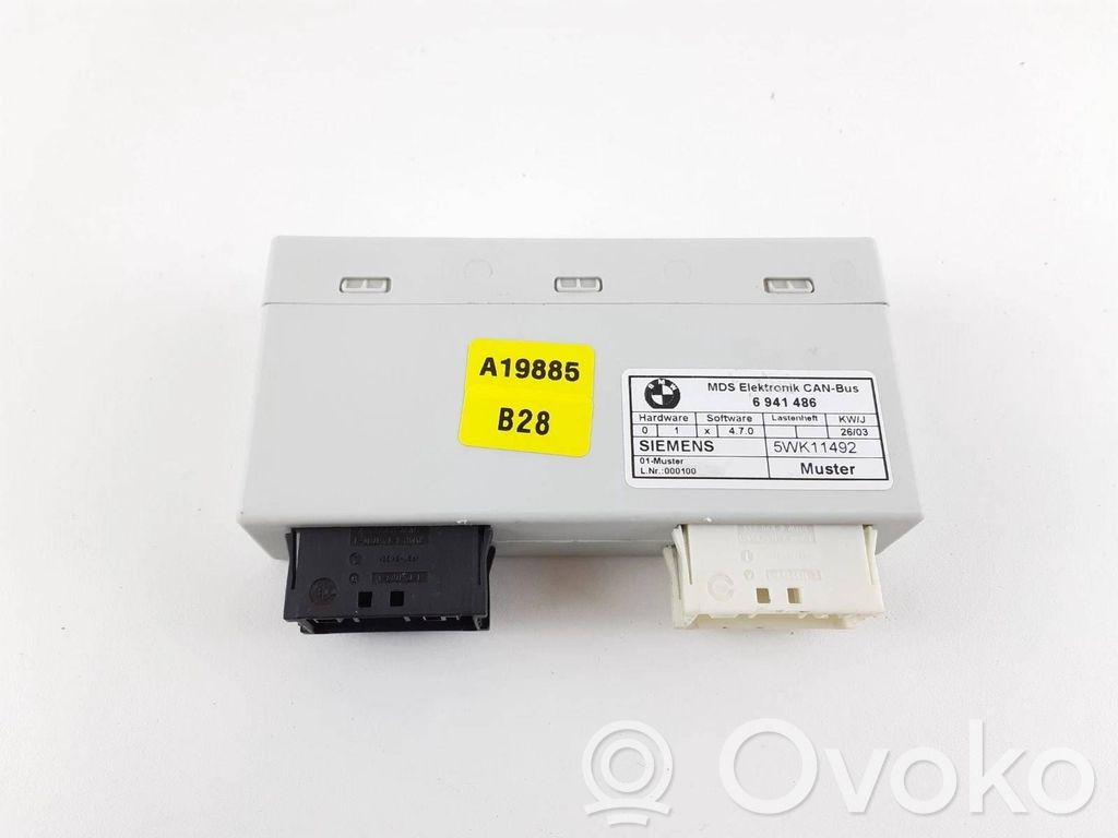 BMW 6 E63 E64 Sunroof control unit/module 