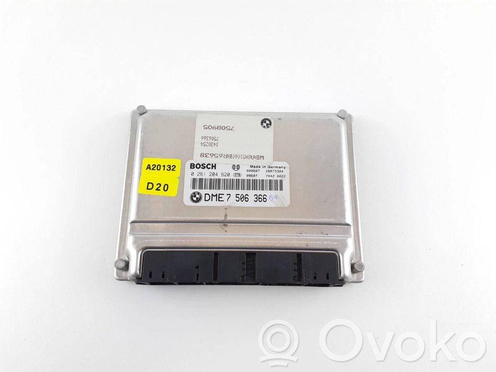 BMW X5 E53 Variklio valdymo blokas 