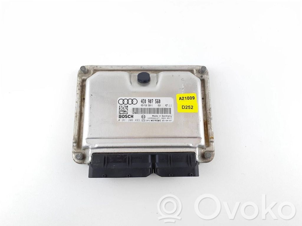 Audi A8 S8 D3 4E Motorsteuergerät/-modul 