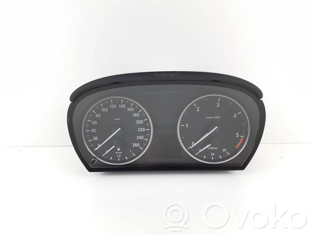BMW 3 E90 E91 Geschwindigkeitsmesser Cockpit 