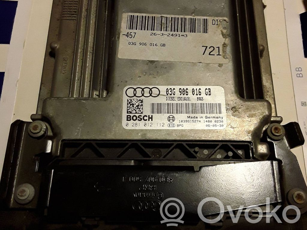 Audi A6 S6 C6 4F Engine control unit/module 