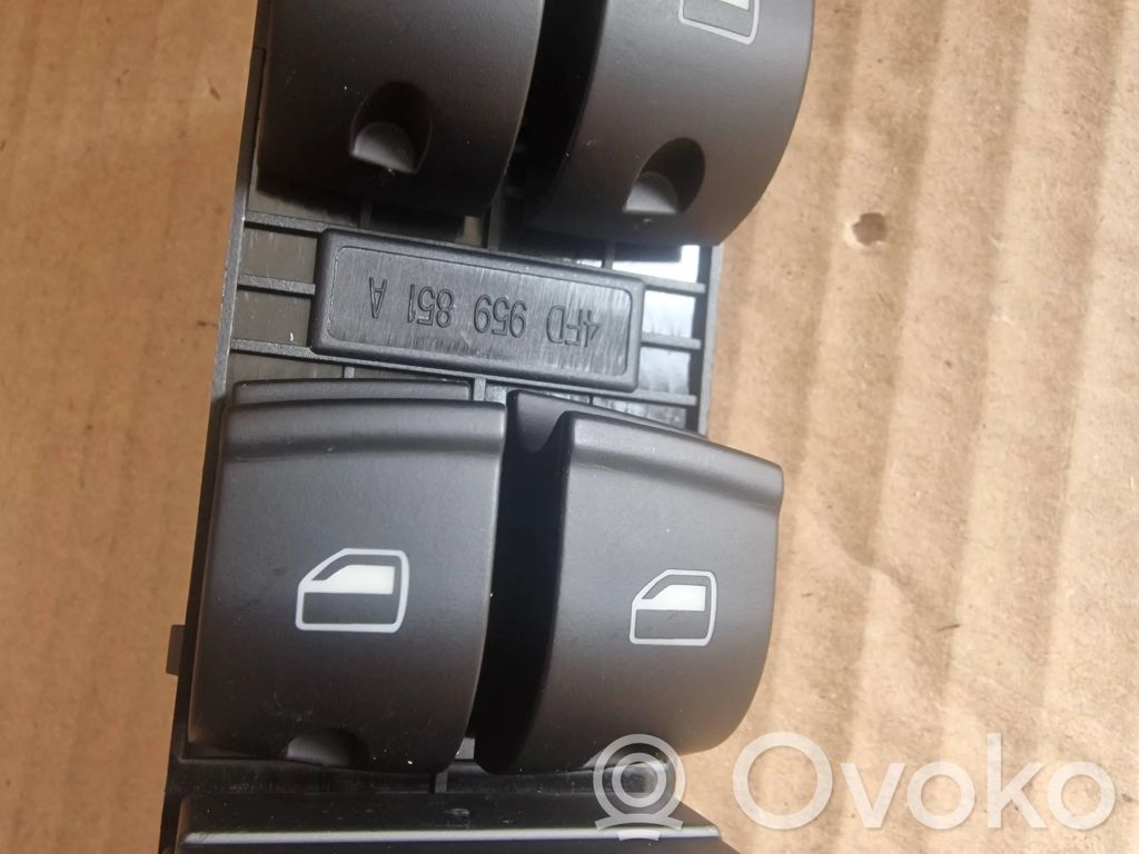 Electric window control switch   4F0959851A