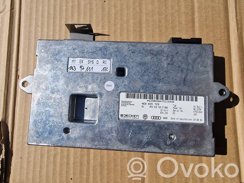 Unidad de control MMI   4E0035729,4F0035729Q