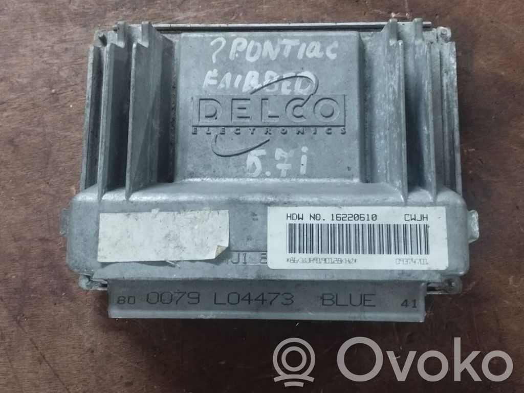 Pontiac Firebird Engine control unit/module 