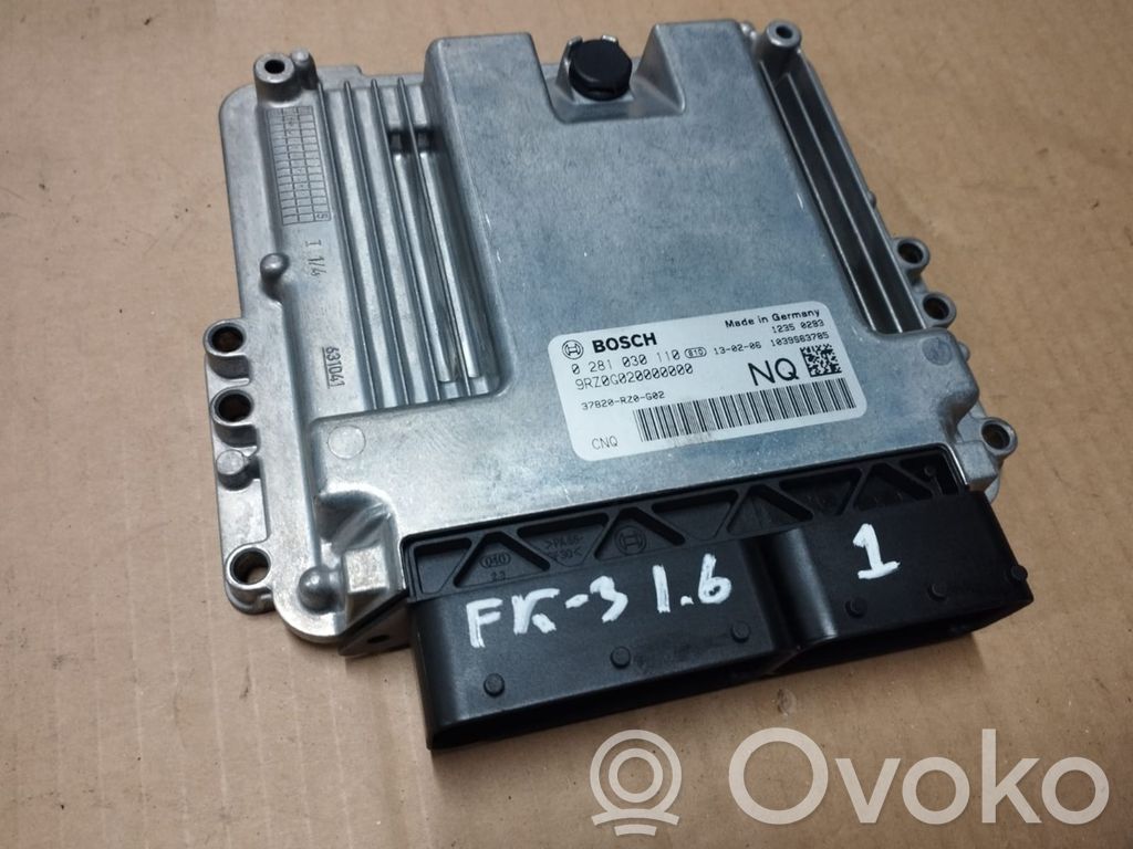 Engine control unit/module   37820RZ0G02,0281030110