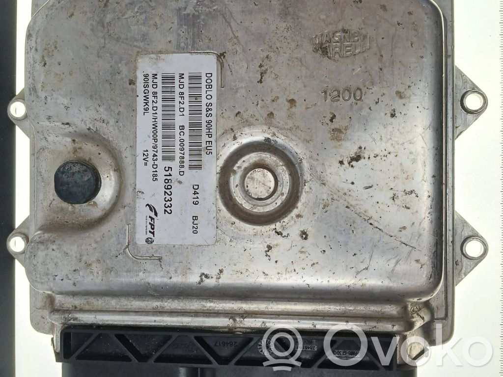 Fiat Doblo Engine control unit/module 