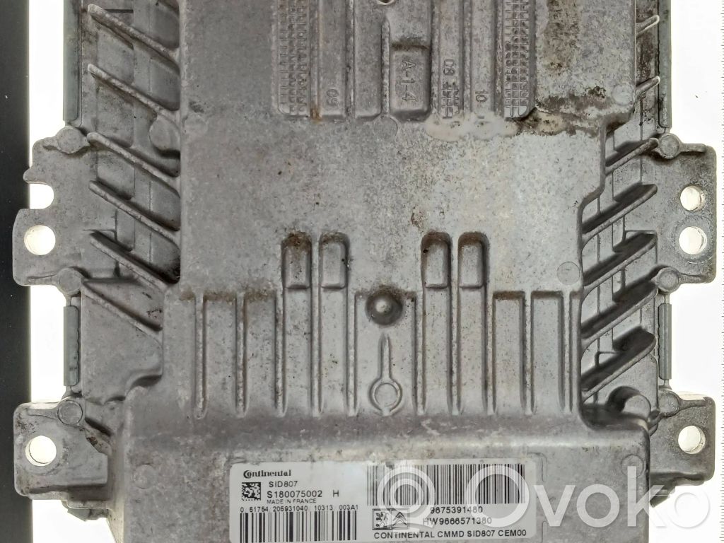 Citroen C4 I Picasso Engine control unit/module 
