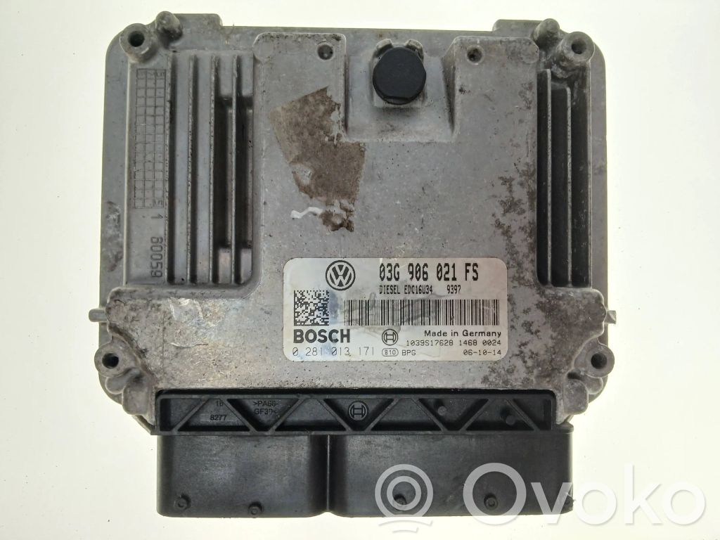 Volkswagen Eos Variklio valdymo blokas 