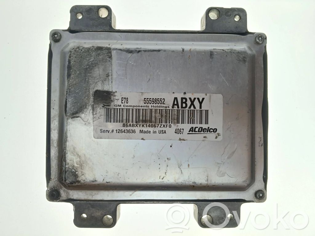 Opel Corsa D Engine control unit/module 