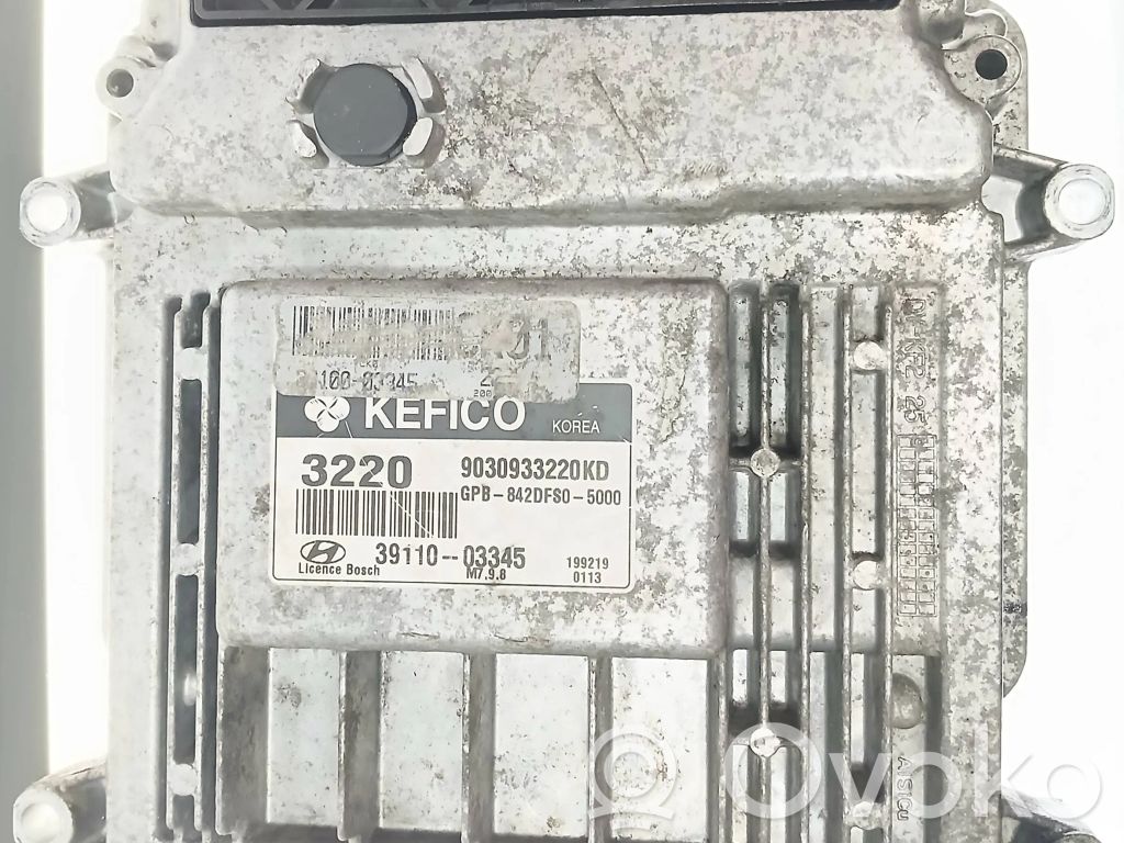 Hyundai i20 (PB PBT) Engine control unit/module 