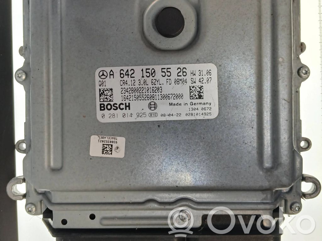 Mercedes-Benz CLS C219 Engine control unit/module 