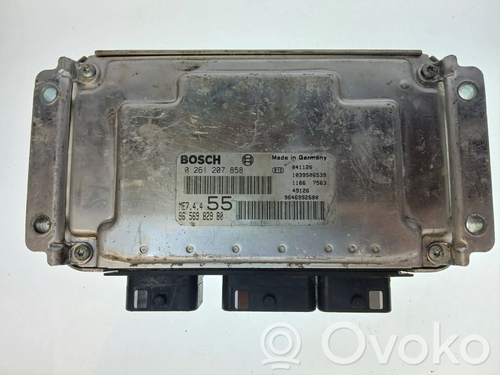 Peugeot 207 Engine control unit/module 