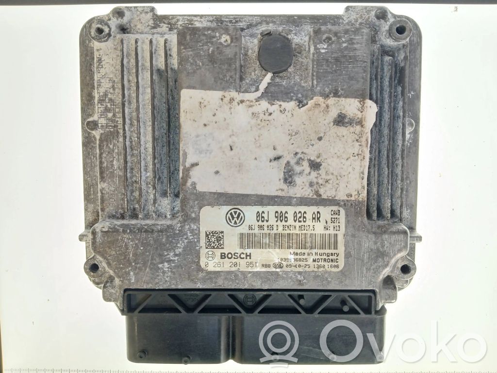 Engine control unit/module   06J906026AR,06J906026D,0261201951