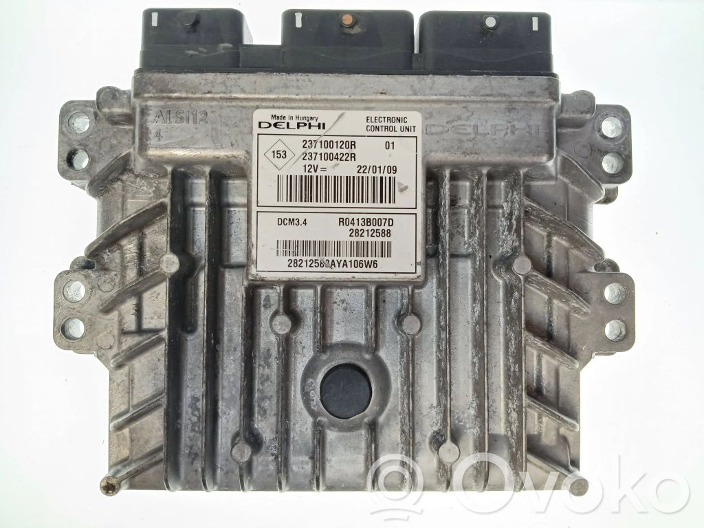 Renault Megane III Engine control unit/module 