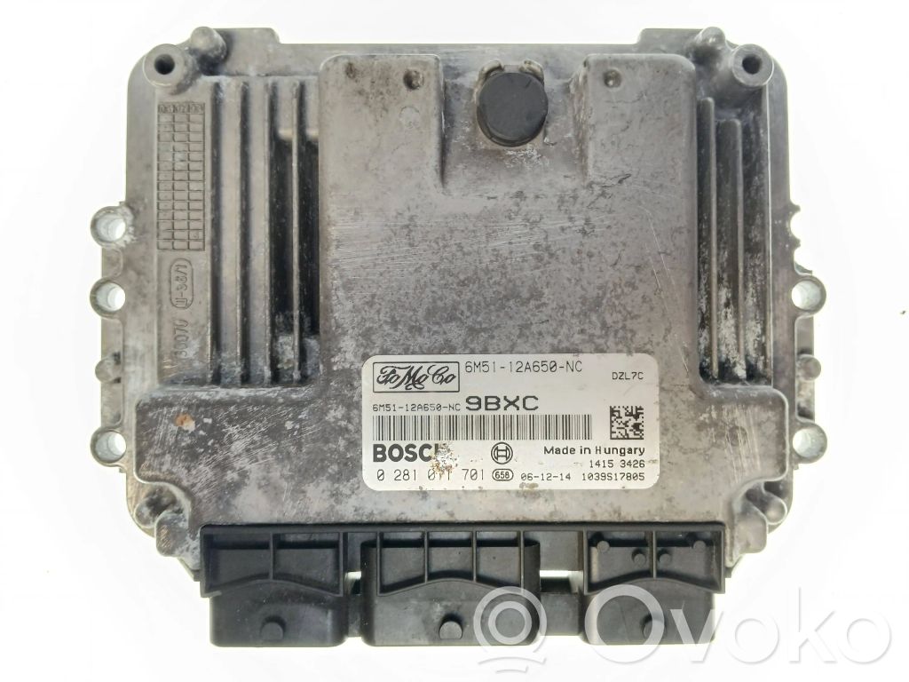 Ford Focus C-MAX Engine control unit/module 
