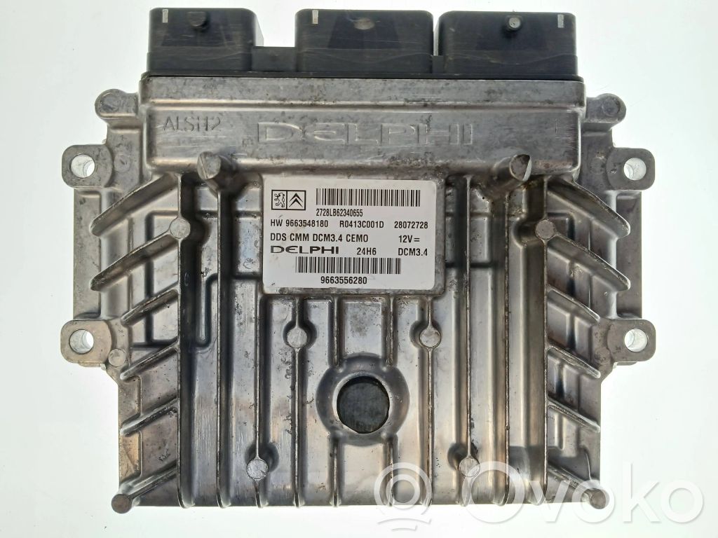 Peugeot 407 Engine control unit/module 