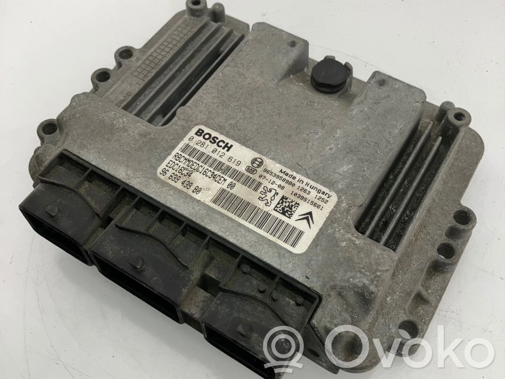 Peugeot Partner Engine control unit/module 