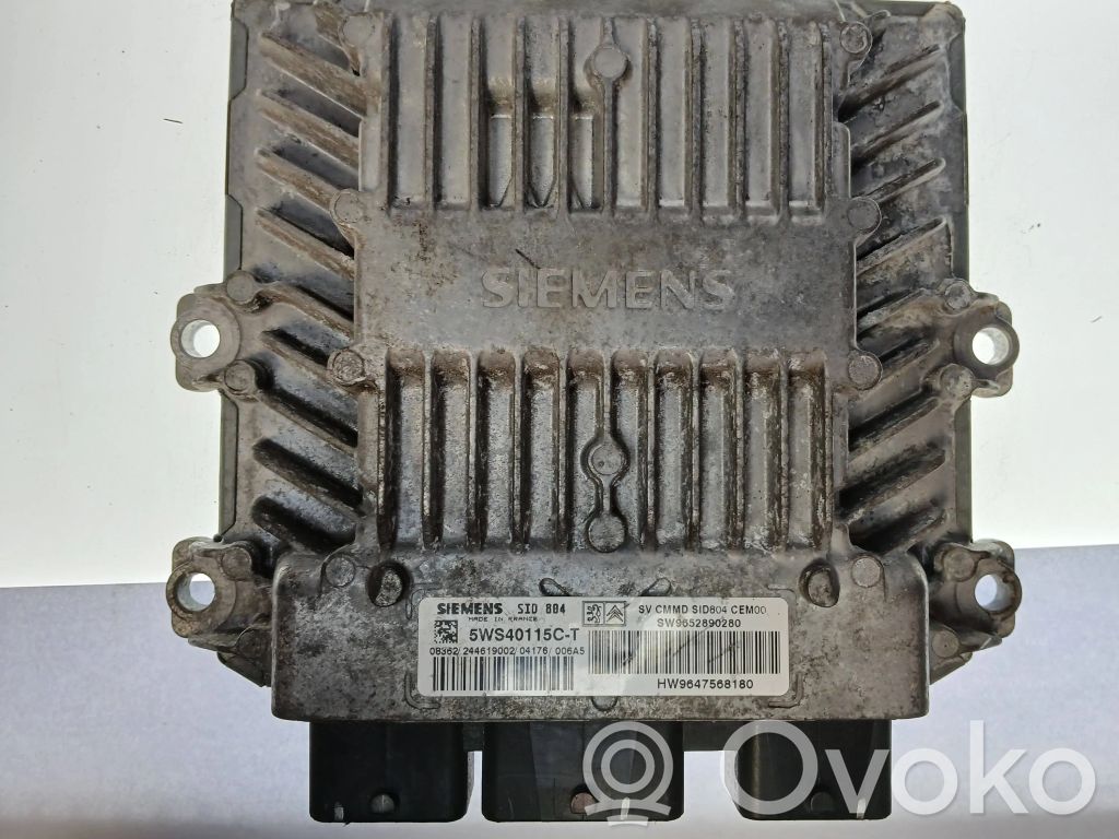 Citroen C2 Engine control unit/module 