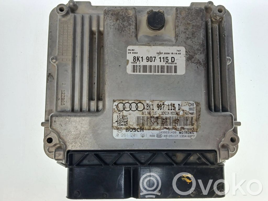 Audi A4 S4 B8 8K Engine control unit/module 