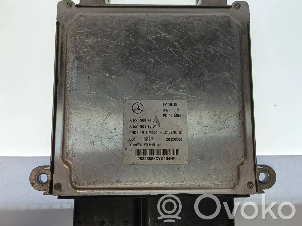 Mercedes-Benz C W204 Engine control unit/module 