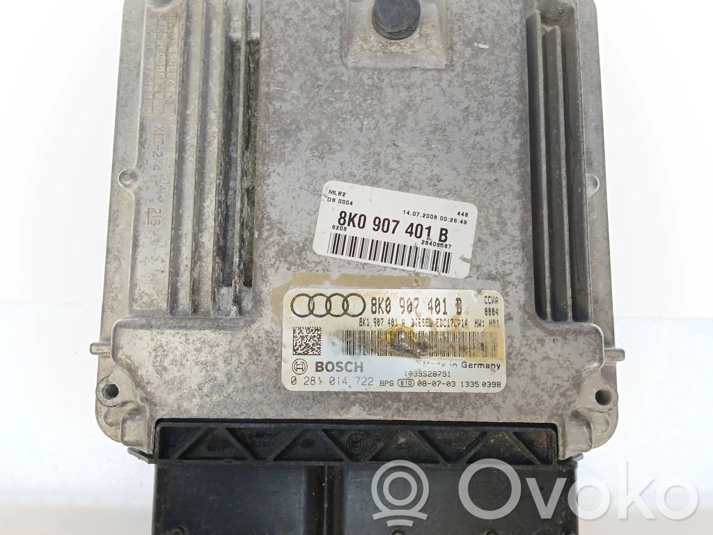 Audi A5 8T 8F Engine control unit/module 