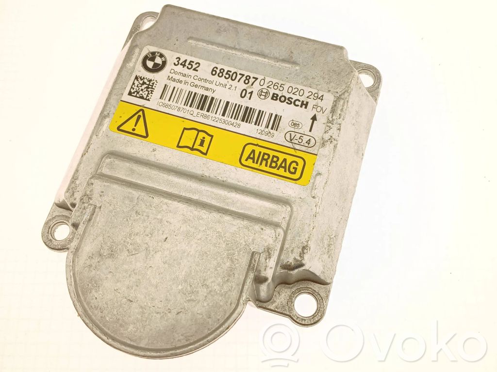 BMW 6 F12 F13 Airbag control unit/module 