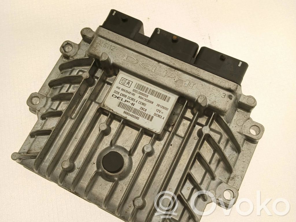 Peugeot 407 Engine control unit/module 
