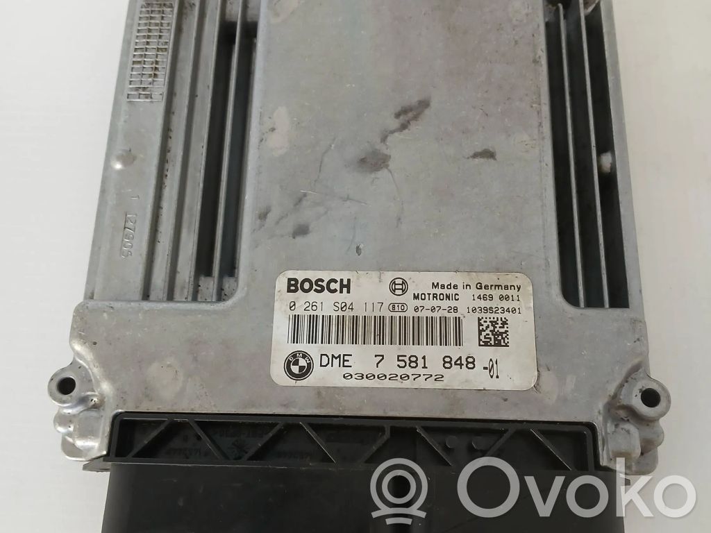 Engine control unit/module   7581848,0261S04117,030020772