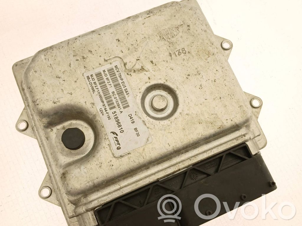 Peugeot Bipper Engine control unit/module 