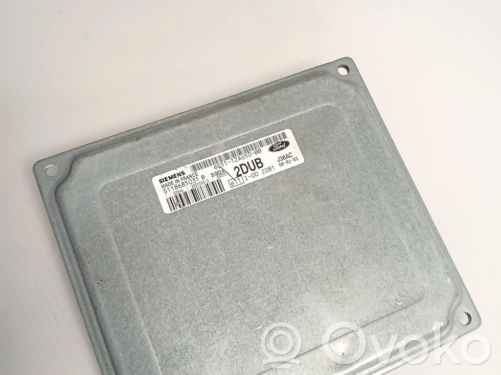 Engine control unit/module   6S5112A650BB,S118685031B,E111002081