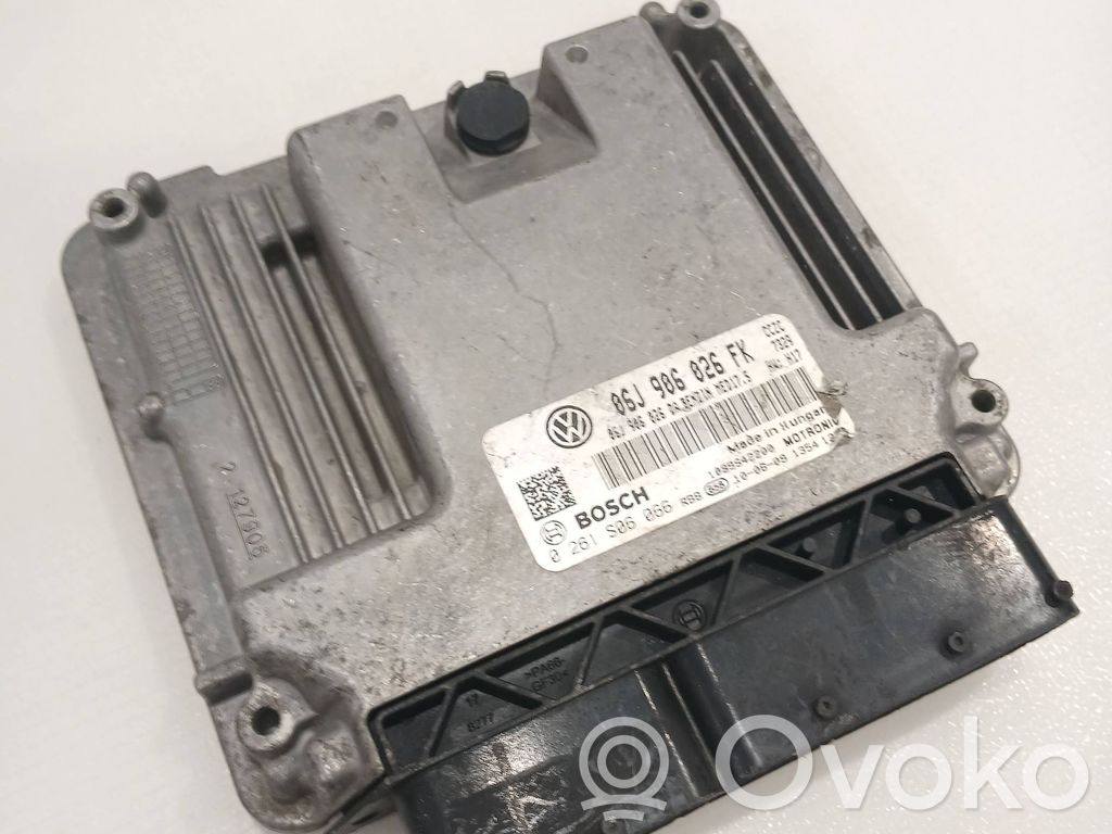 Engine control unit/module   06J906026FK,06J906026DA,0261S06066