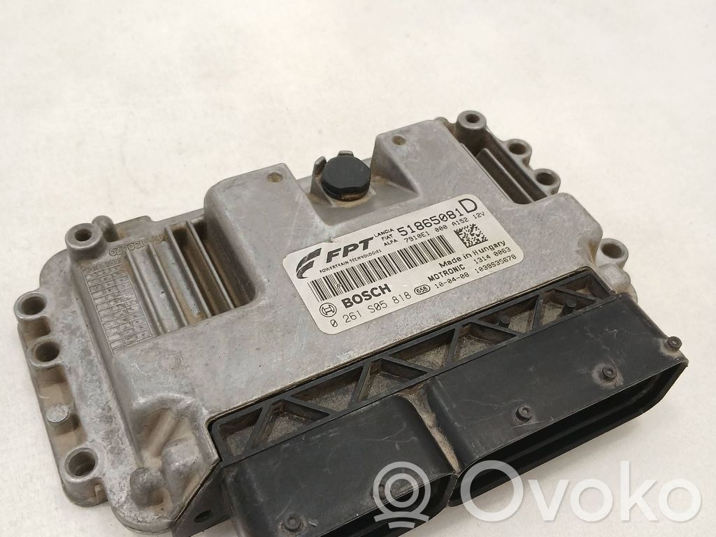 Engine control unit/module ECU   51865081,0261S05818,1039S35678