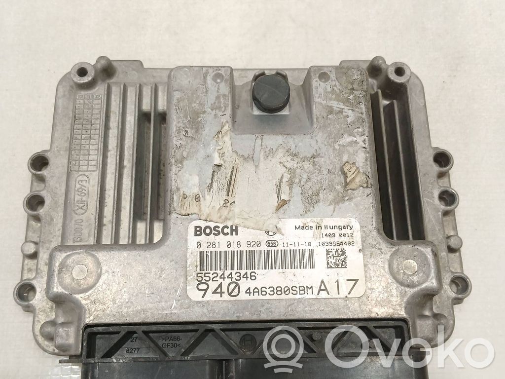 Alfa Romeo Giulietta Engine control unit/module ECU 