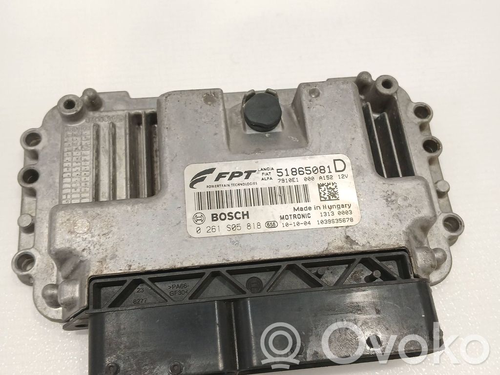 Fiat 500 Engine control unit/module ECU 
