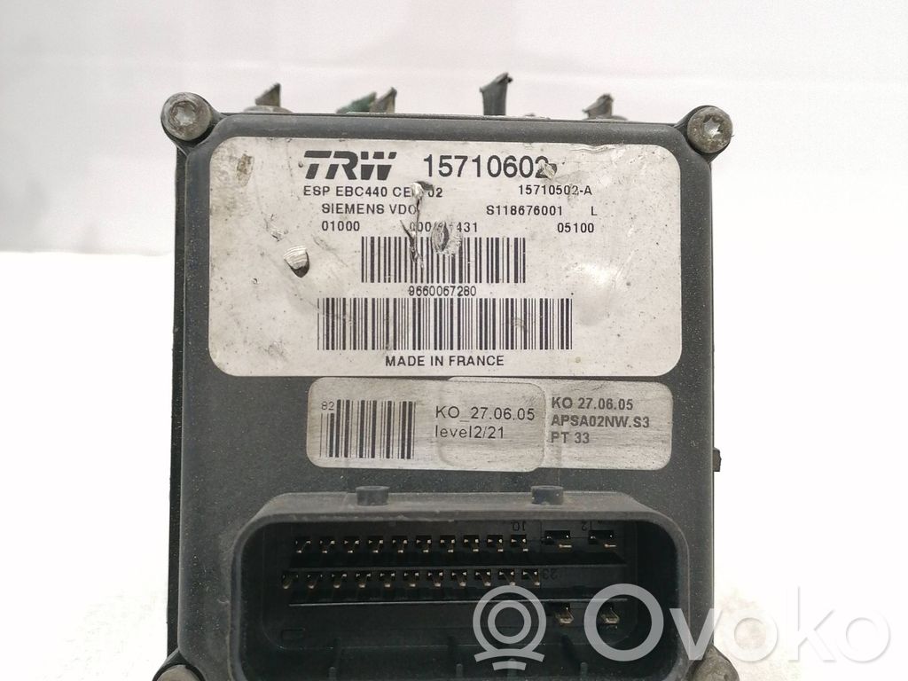 Peugeot 407 ABS bloks 