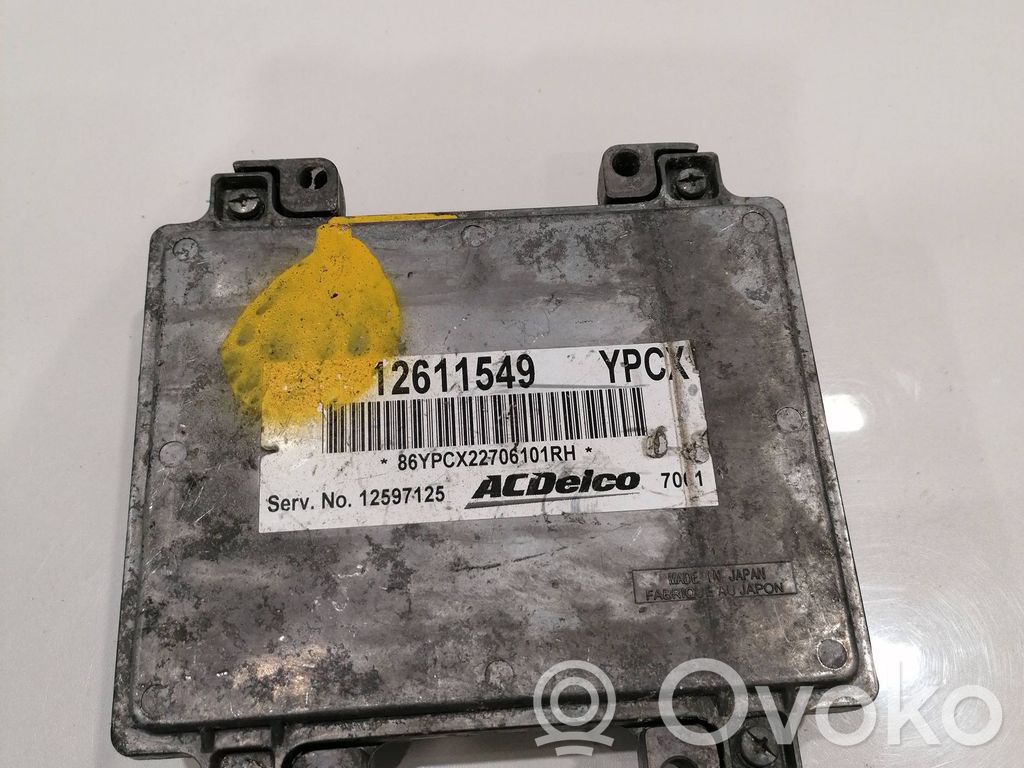Engine control unit/module   12611549,12597125