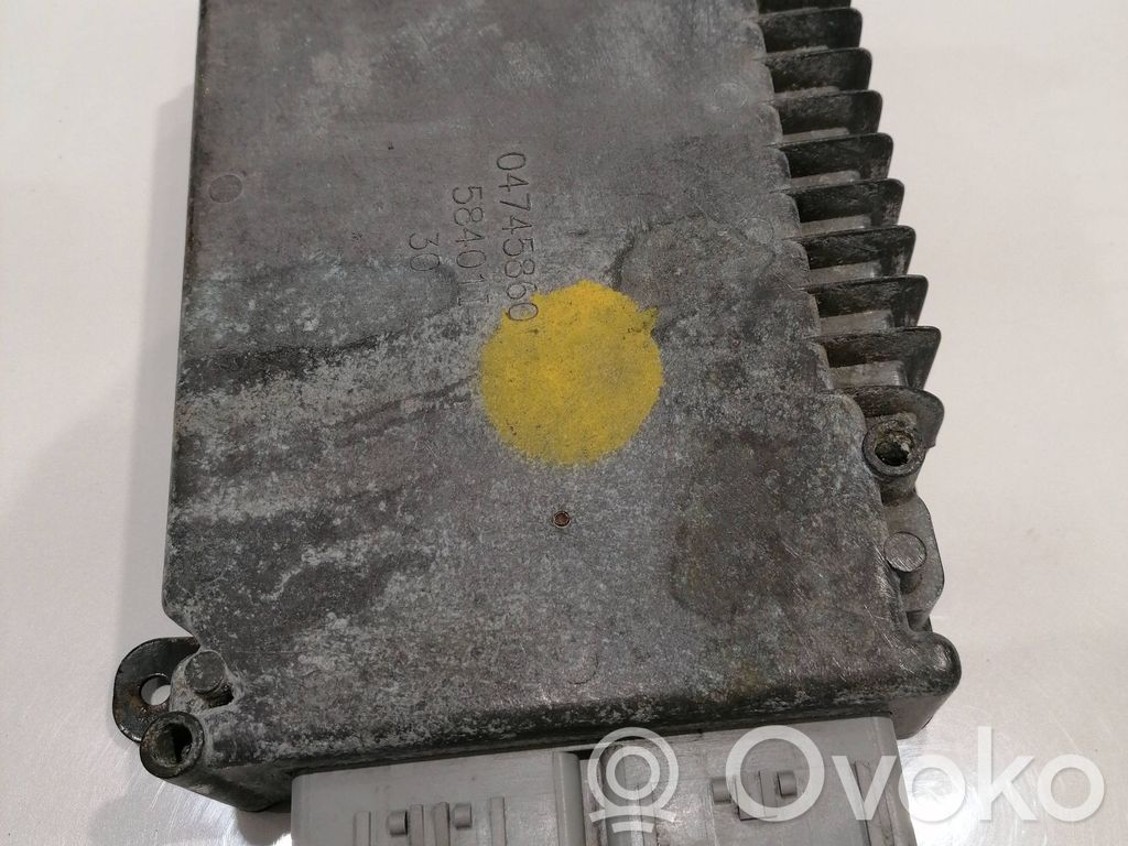 Chrysler Grand Voyager IV Engine control unit/module 