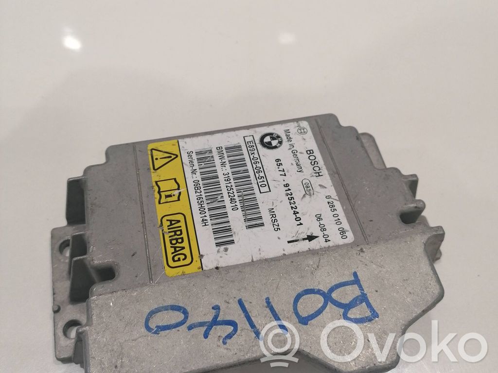 Airbag control unit/module   9125224,0285010050,319125224010,06B2165H0014H